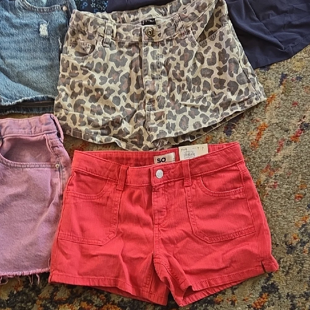 Lot Of Girls Shorts 10/12, 14 - Picture 3 of 4
